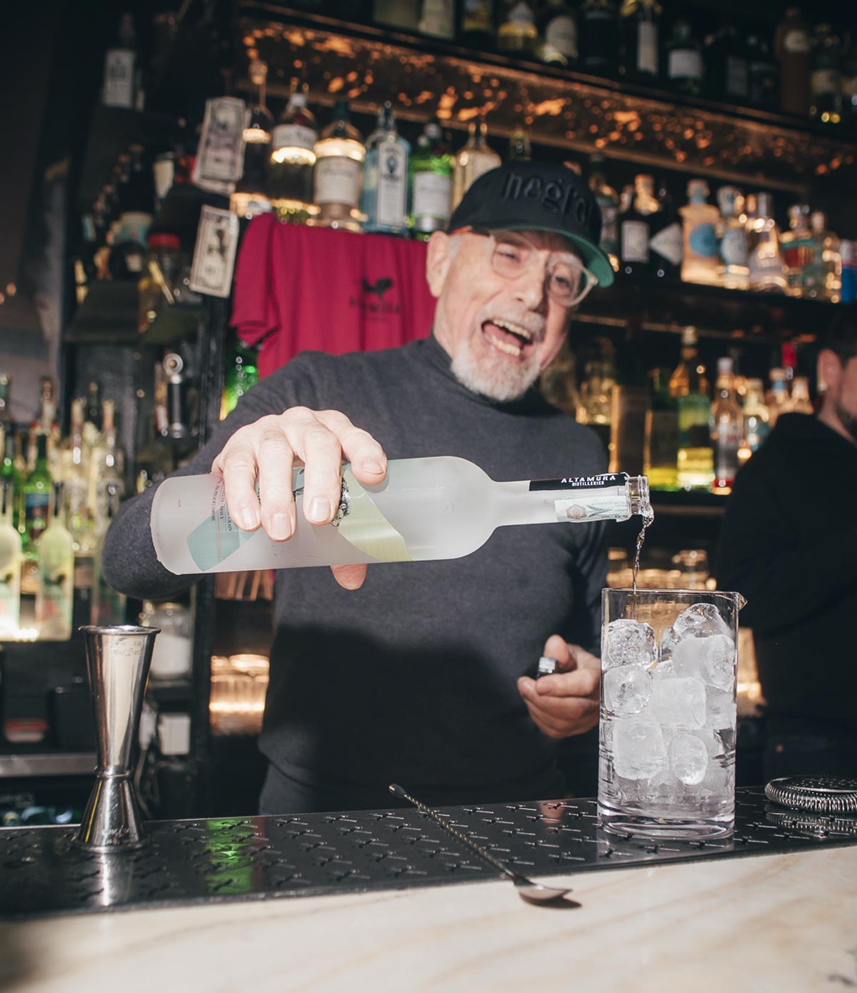 Peter Dorelli international bartender