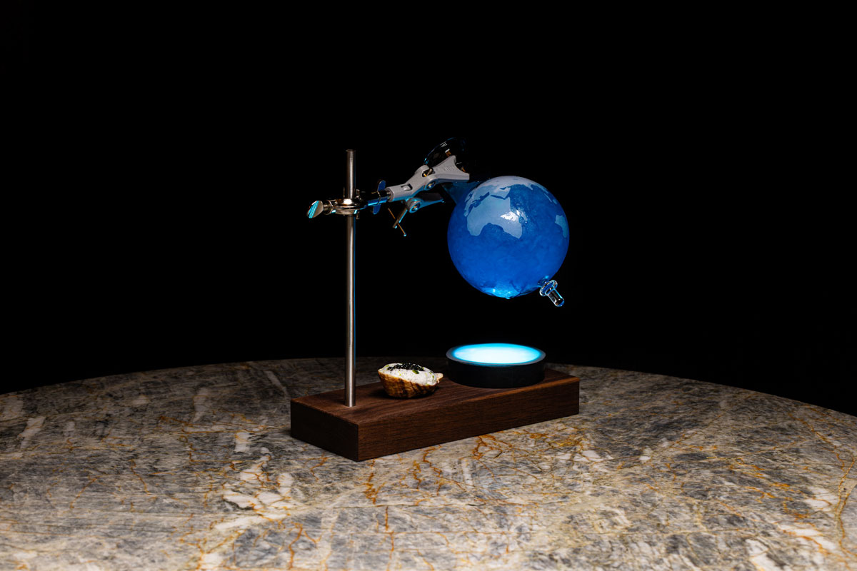 Pale Blue Dot Cocktail
