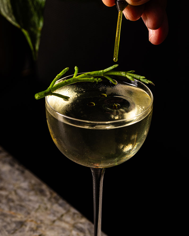 Botanist Bar Vancouver’s cocktail lab