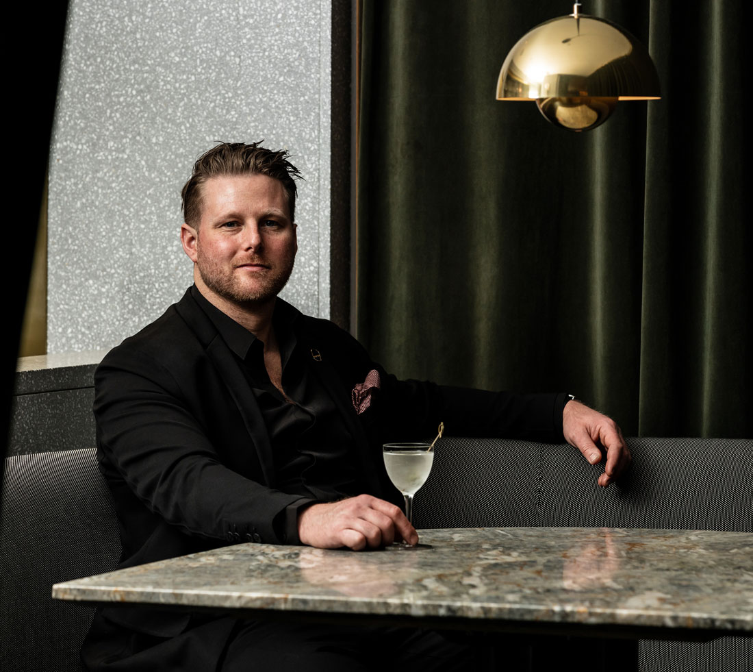 Grant Sceney at Botanist Bar Vancouver